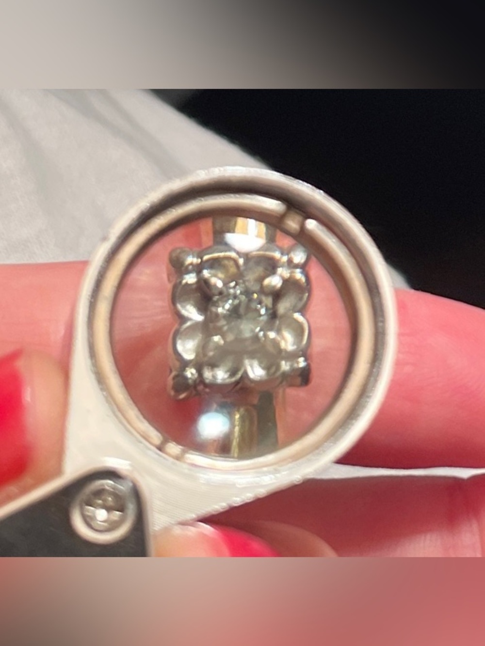 1940's .25 carat 14K Engagement Ring, 5.75 - Picture 2 of 12